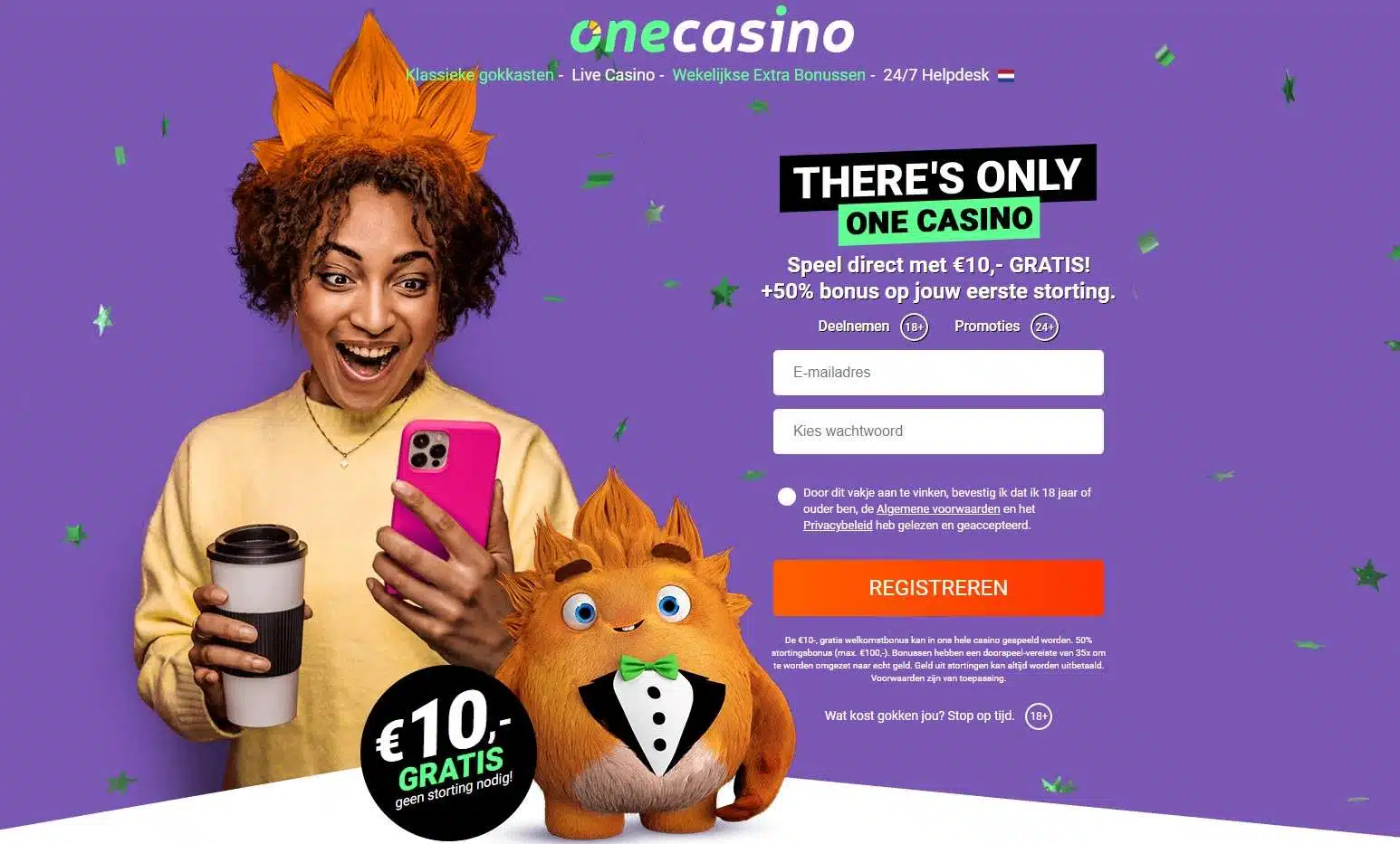 One Casino slots